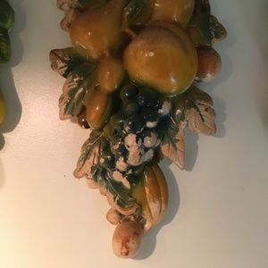 Chalkware (plaster fruit) 1950's